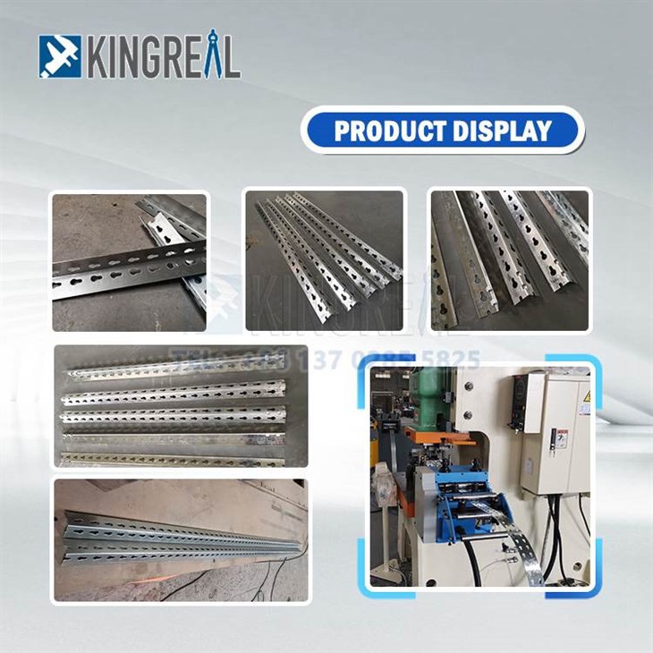4-shelf slotted post making machine
